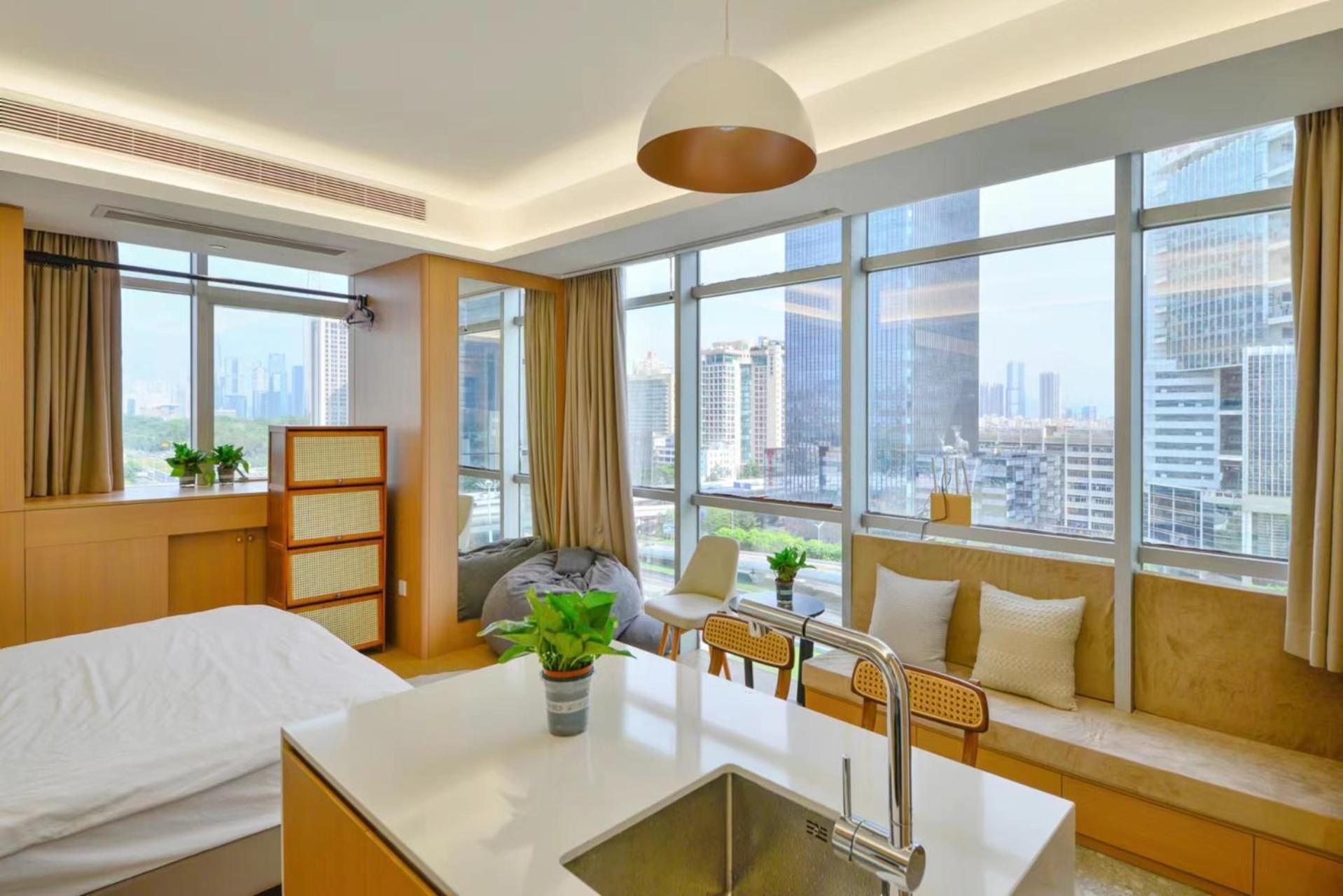 Shenzhen Duowei Luxury Apartment Chegongmiao Branch מראה חיצוני תמונה