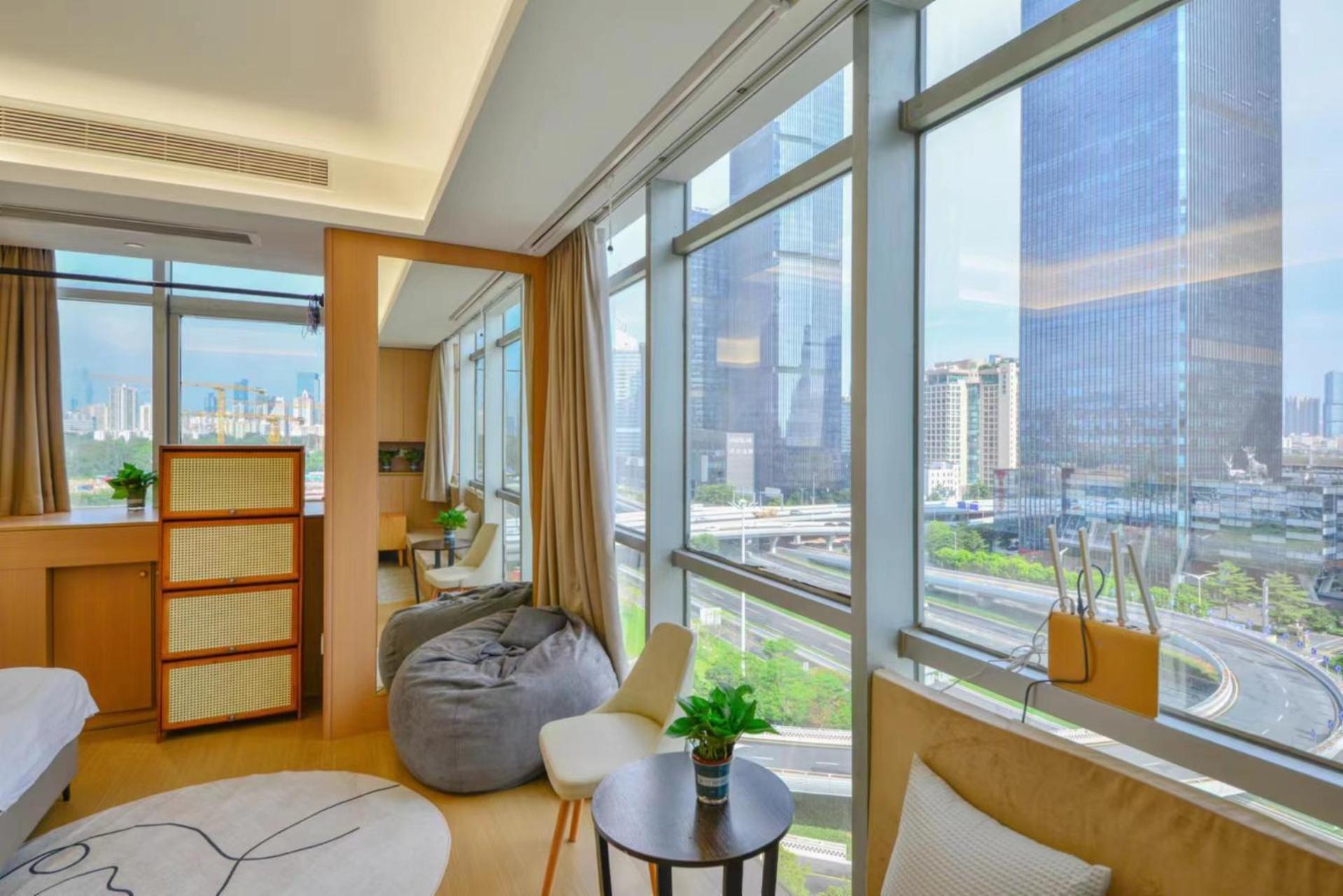 Shenzhen Duowei Luxury Apartment Chegongmiao Branch מראה חיצוני תמונה