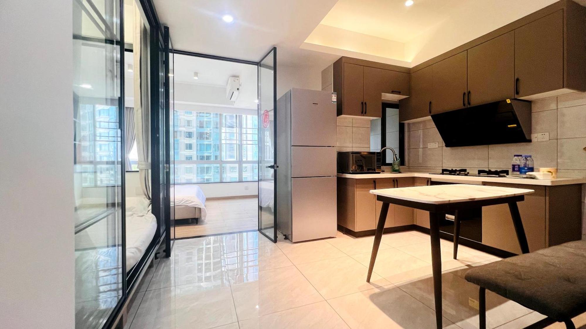 Shenzhen Duowei Luxury Apartment Chegongmiao Branch מראה חיצוני תמונה